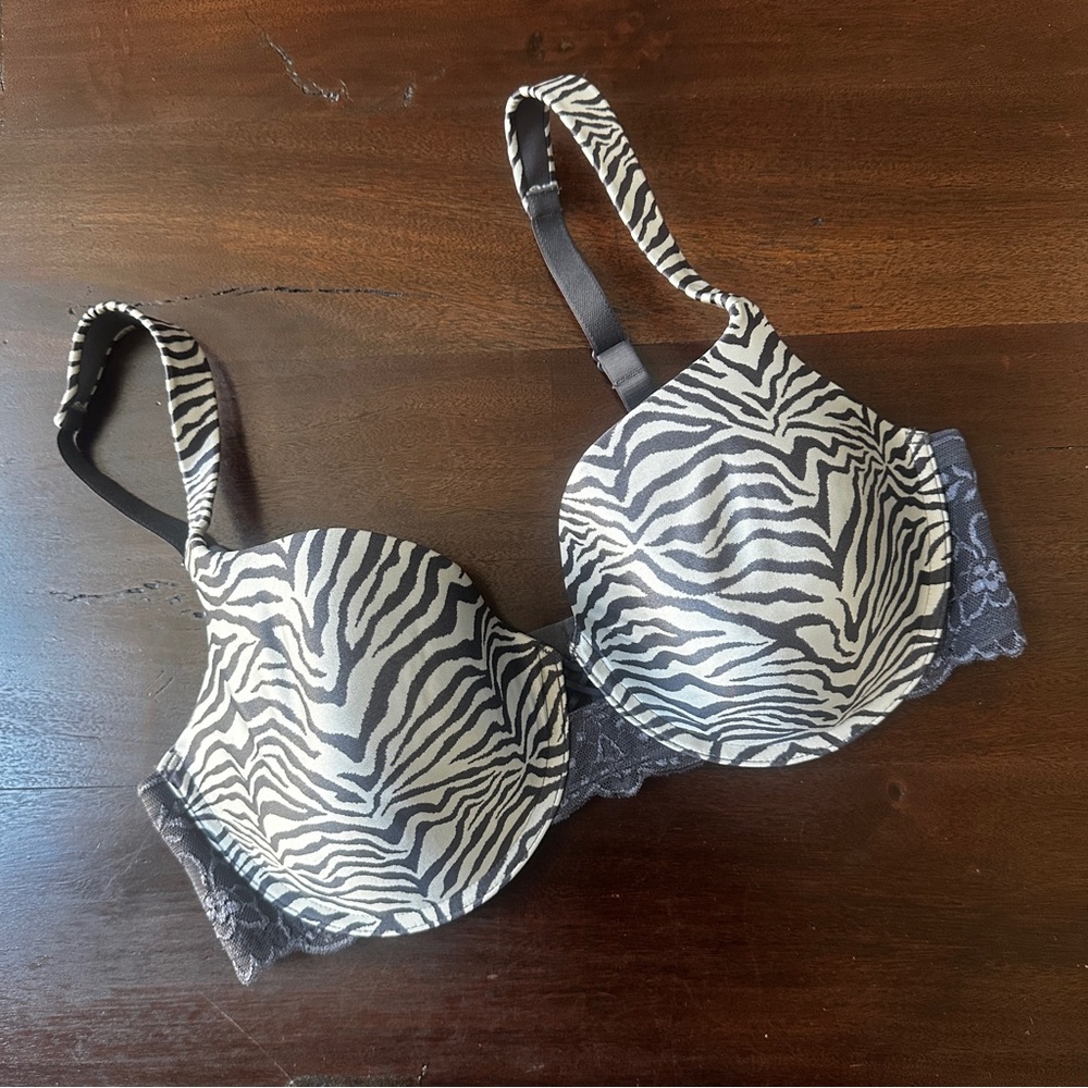 Maidenform Zebra & Lace Bra